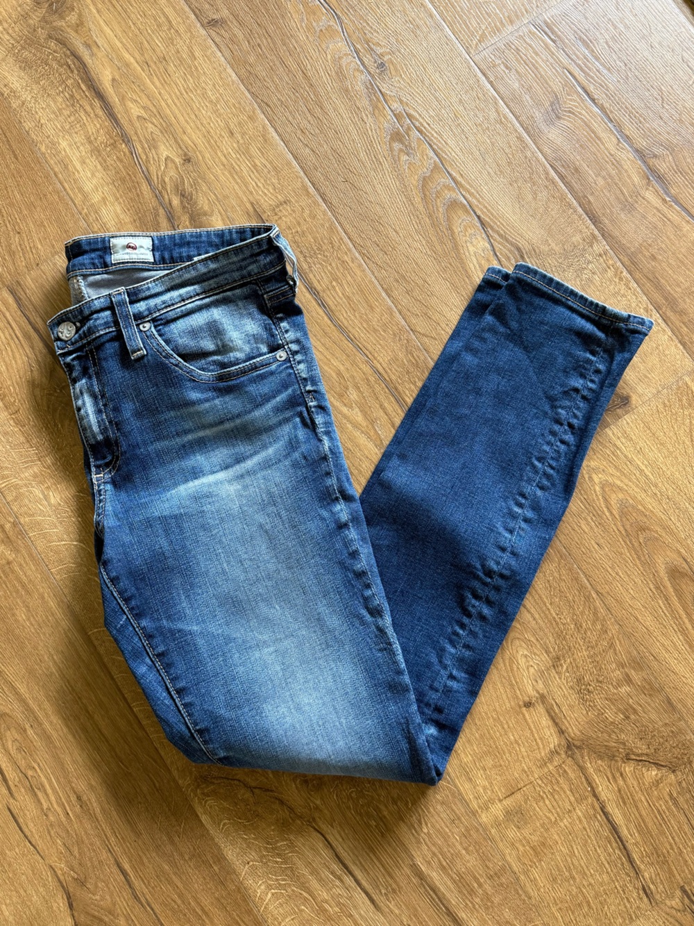 AG Adriano Goldschmied Women's Skinny Jeans in Faded Indigo